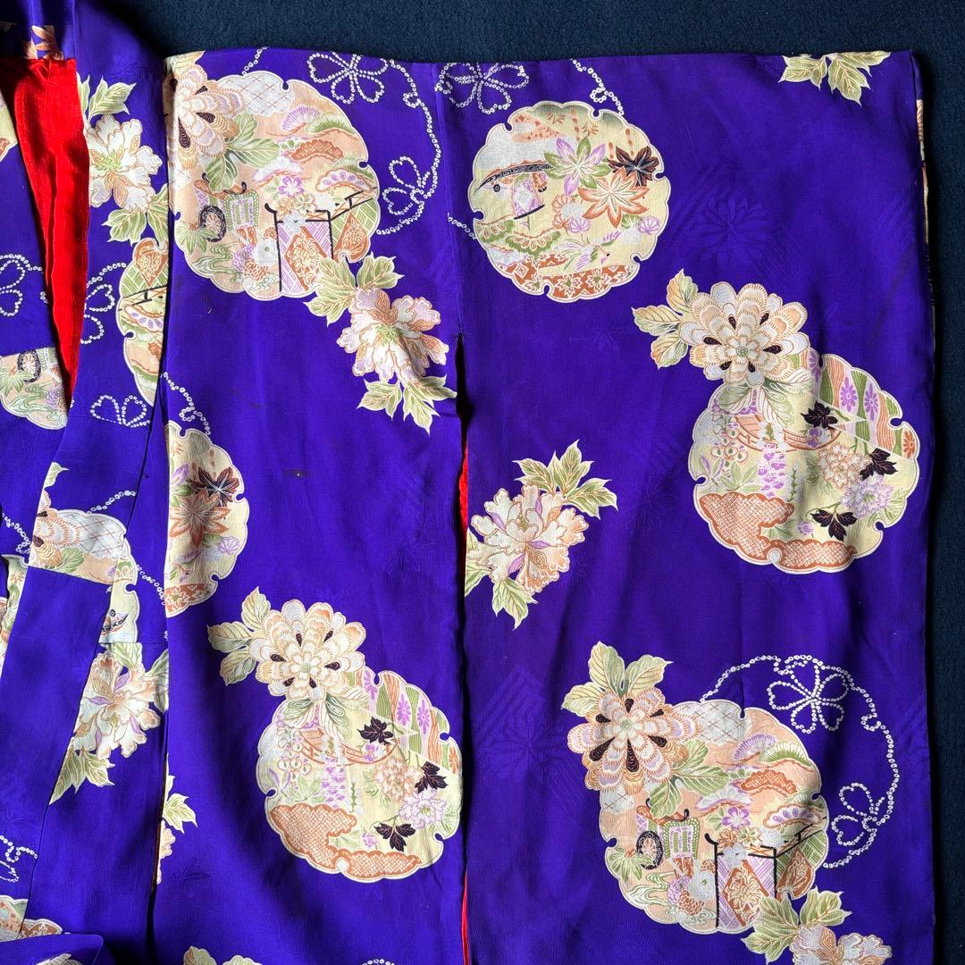 2608 アンティーク子ども着物・襦袢11枚おまとめ売り材料正絹