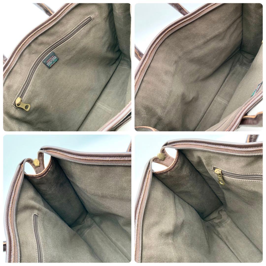 mm.y！定価12.7万✨IL BISONTE ビジネスバッグ こげ茶