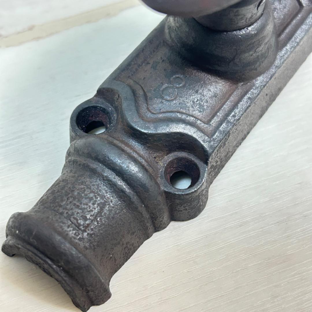 フランス　アンティーク　 グレモン錠 　モノンクル　窓金具　鍵　錠【P1】