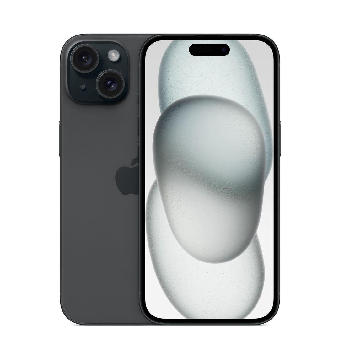 【新品同様】Apple iPhone 15 ブラック 256GB