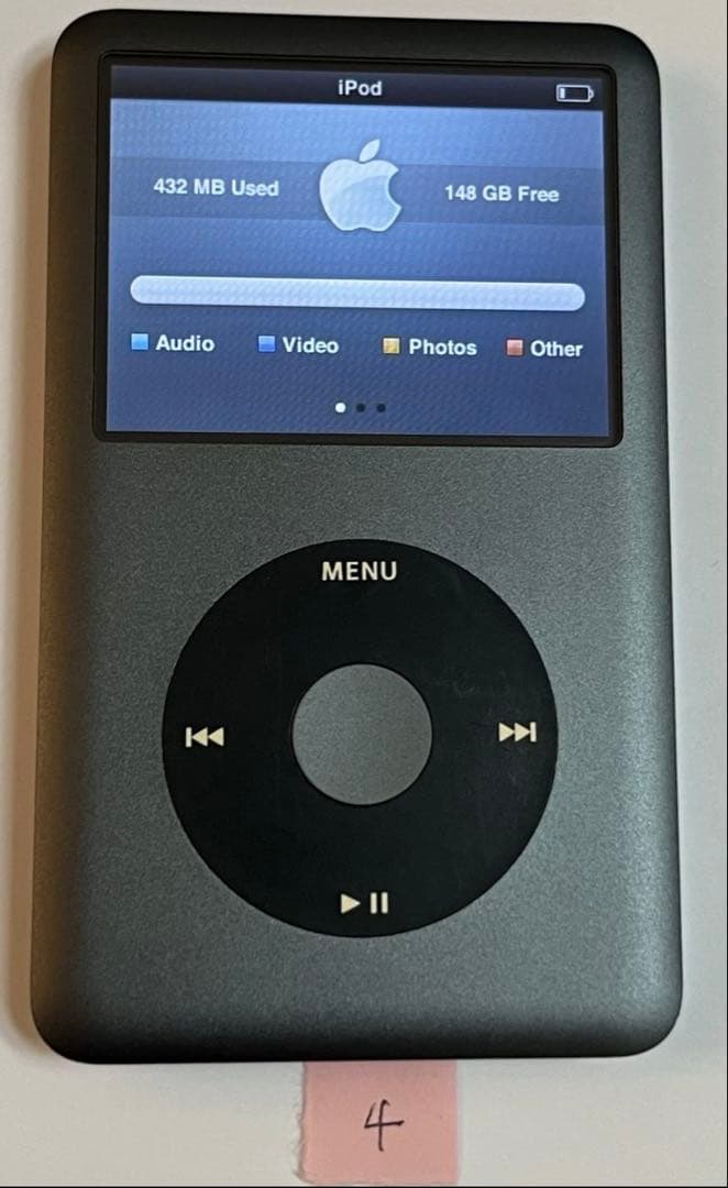 [通電動作確認済] Apple iPod Classic 160GB