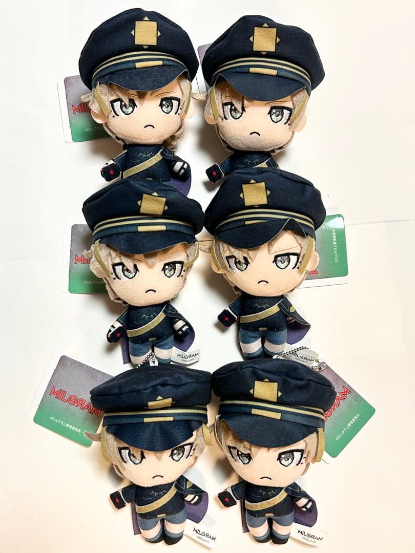 MILGRAM　デフォルメぬいぐるみ　第二審アナザー衣装　エス 4点