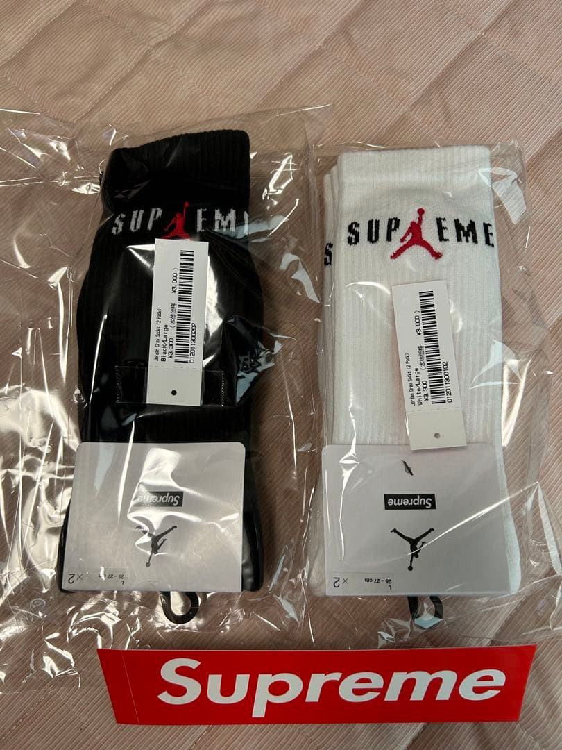 値下げ！Supreme×Jordan Crew Socks Set！