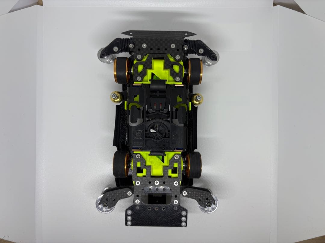 川*太様 限定値下げ‼︎ ms フレキ　TRF ミニ四駆　完成品　タミヤ　ピボッ