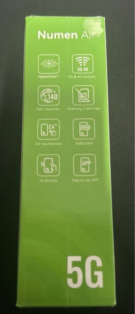 新品　GlocalMe Numen Air U50 (日本50ギガ/30日間)