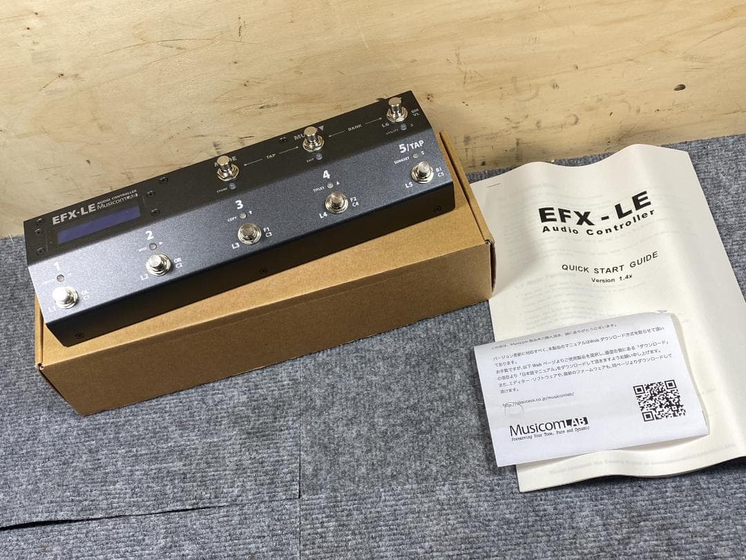 MUSICOM LAB EFX-LE スイッチャー　ラインセレクター