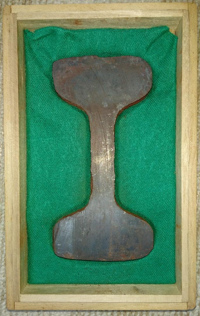 激レア品 明治時代の旧日本国有鉄道双頭レール