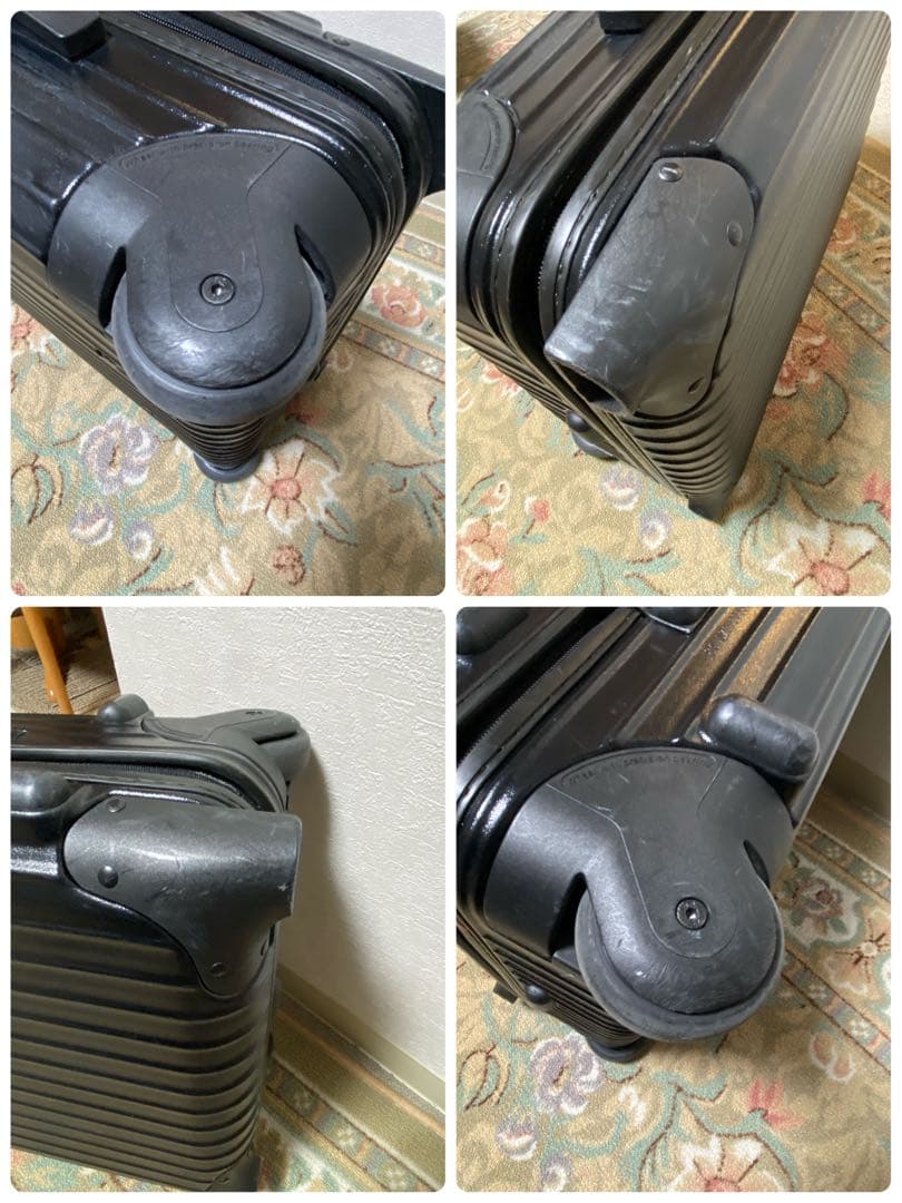 ◾️RIMOWA ◾️リモワ　キャリーケース/スーツケース　2輪　ブラック
