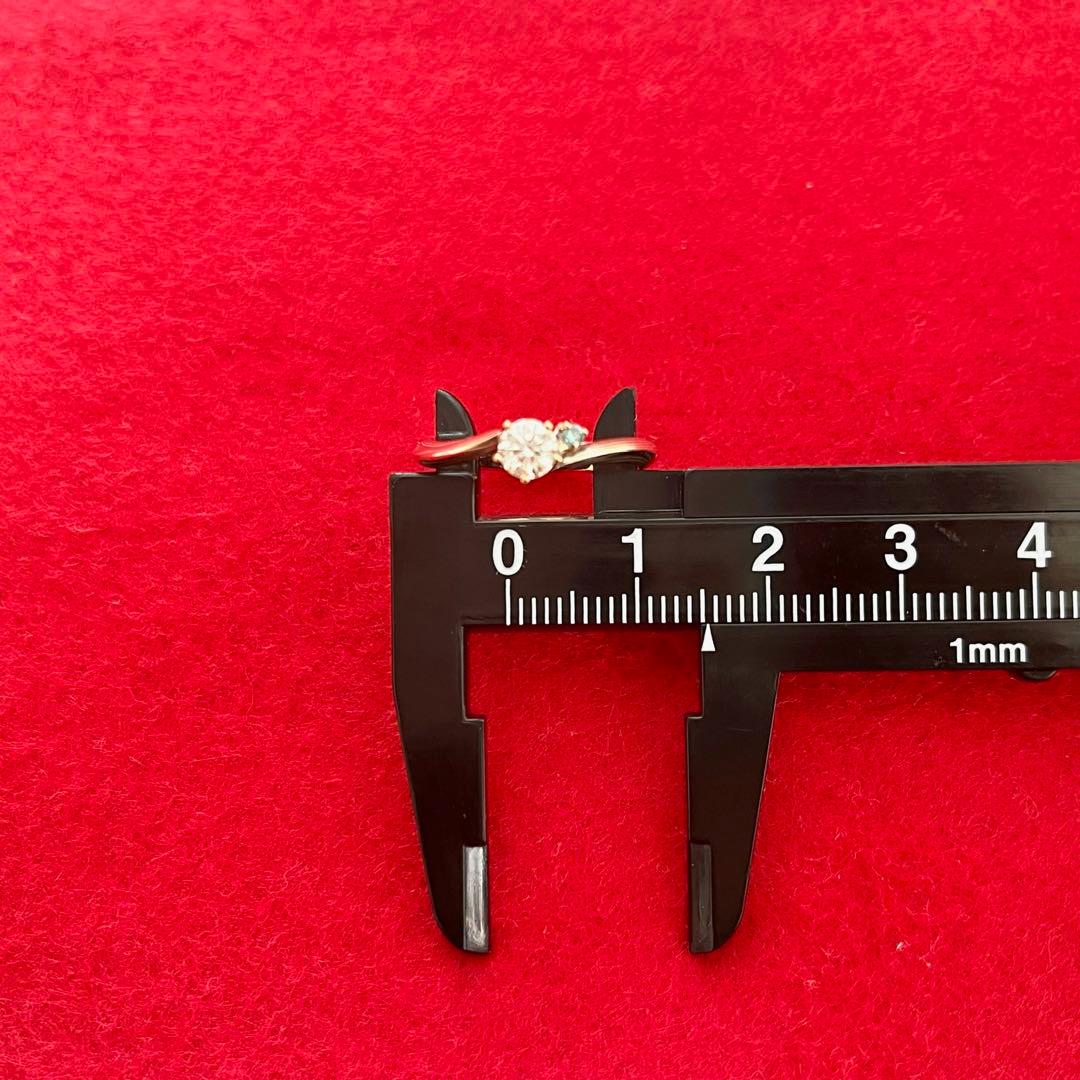 ネ*コ様 杢目金屋リング　指輪　ダイヤモンド　一粒　ブランド　婚約指輪　K18