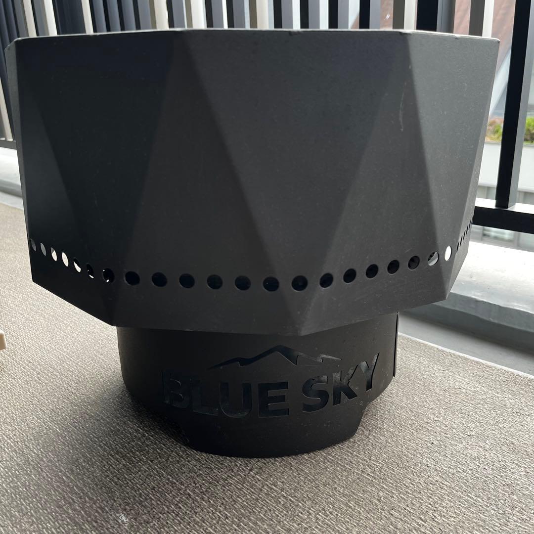 BLUE SKY 2次燃焼焚き火台