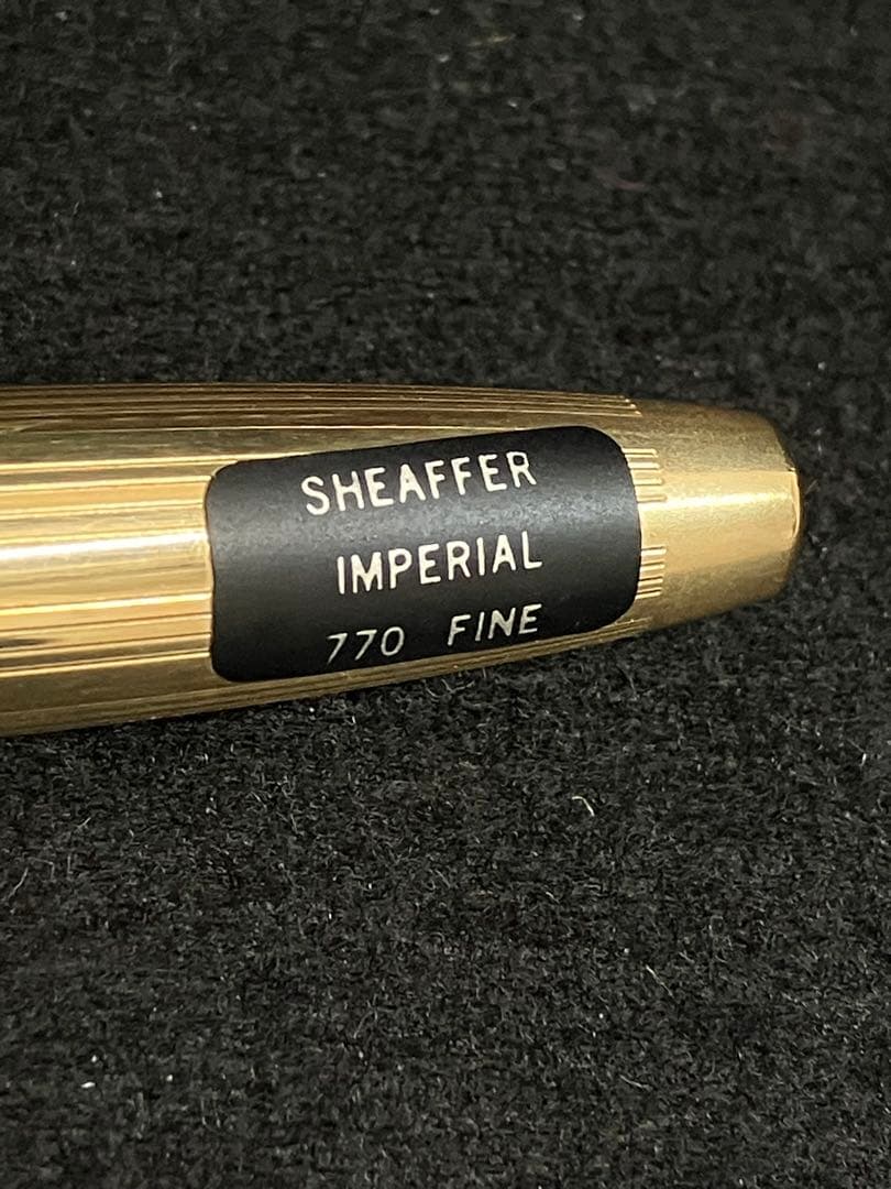 シェーファー Shaffer 万年筆 インペリアル 770 70s ペン先14k