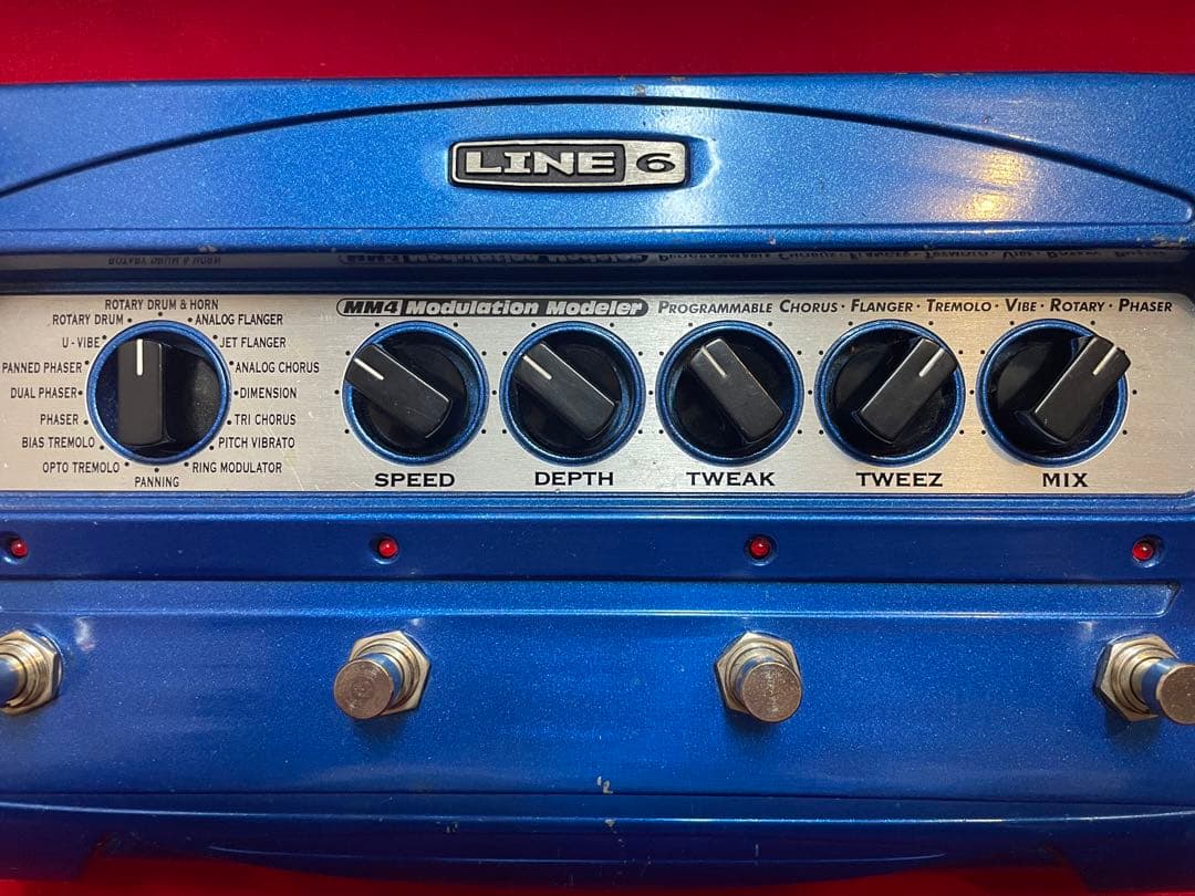 ★LINE6 MM4 コーラスエフェクターModulation Modeler★