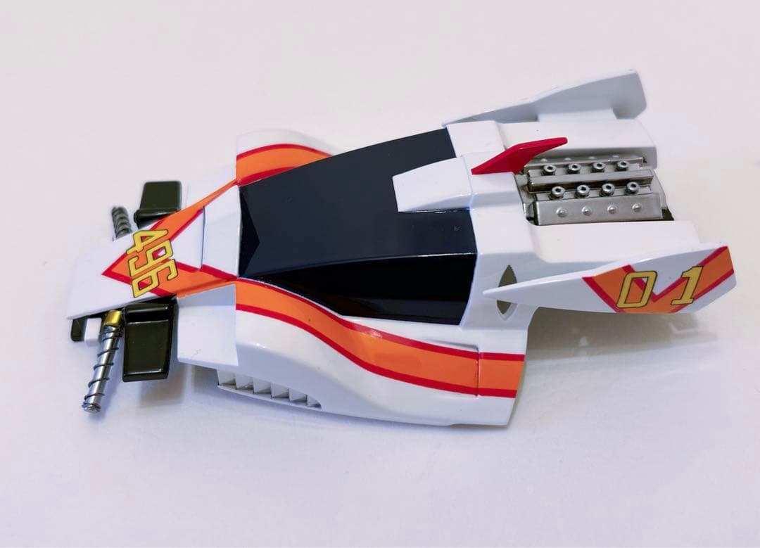 【 アニメ再現・全塗装】ボディ+シャーシ ダッシュ！四駆郎 スーパーエンペラー