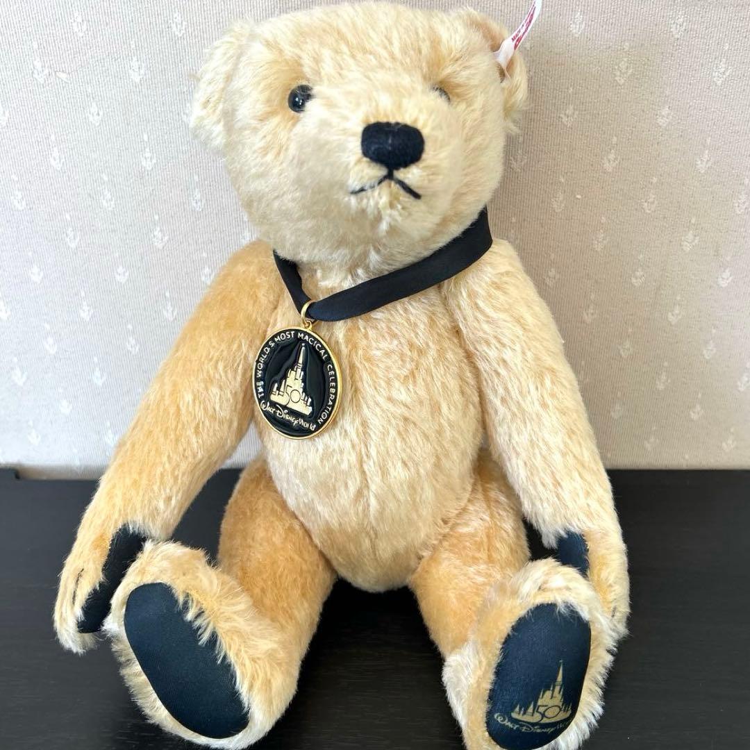 シュタイフ　テディベア　ディズニーワールド　フロリダ　50周年記念　希少