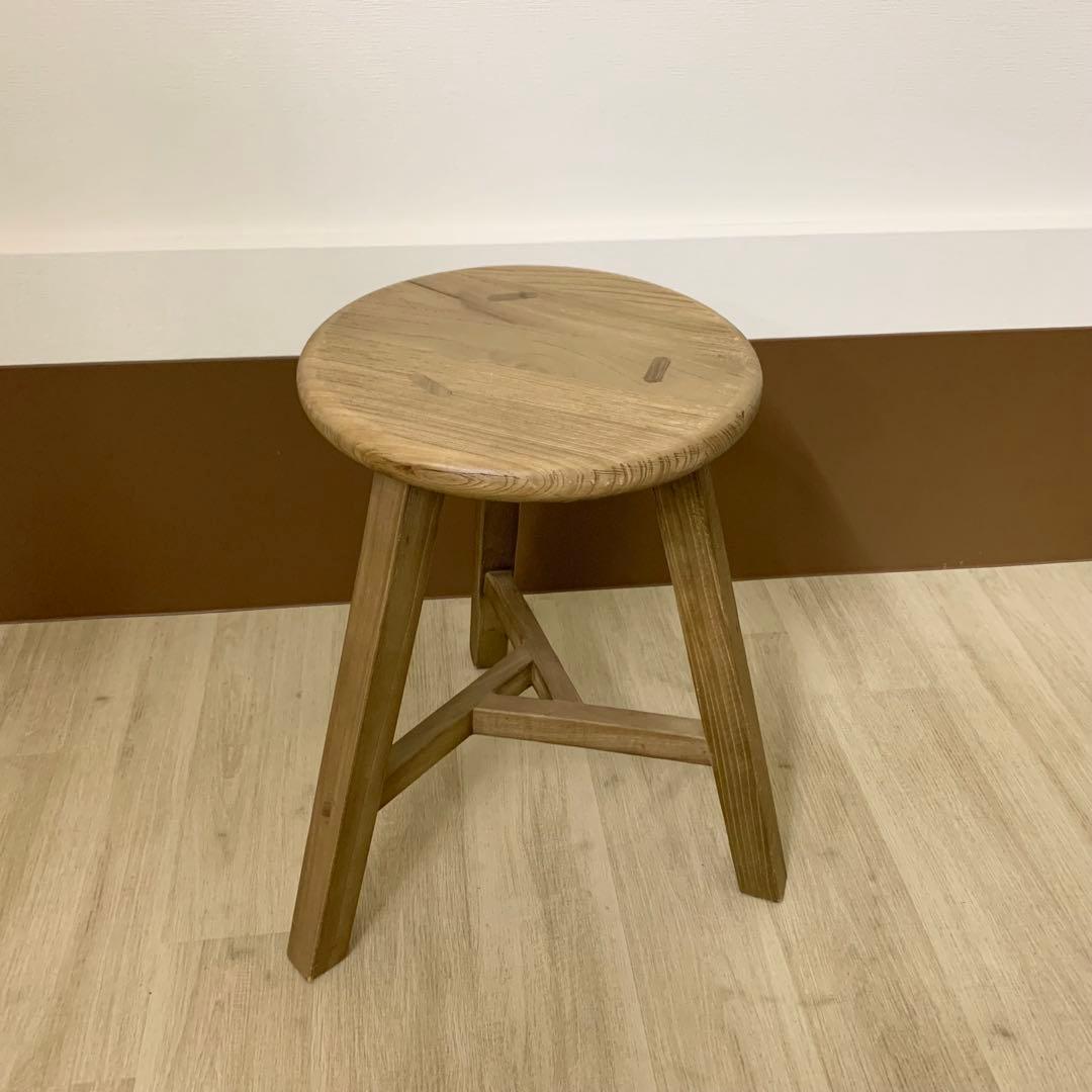 ZARA  エルムウッドスツール チェア