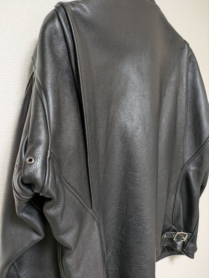 本革　シングルライダース　サイズXL