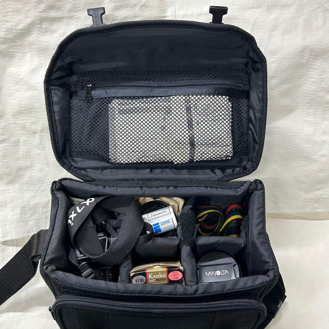 MINOLTA α-7xi 一眼レフカメラ カメラバッグ 付属品他 説明書あり