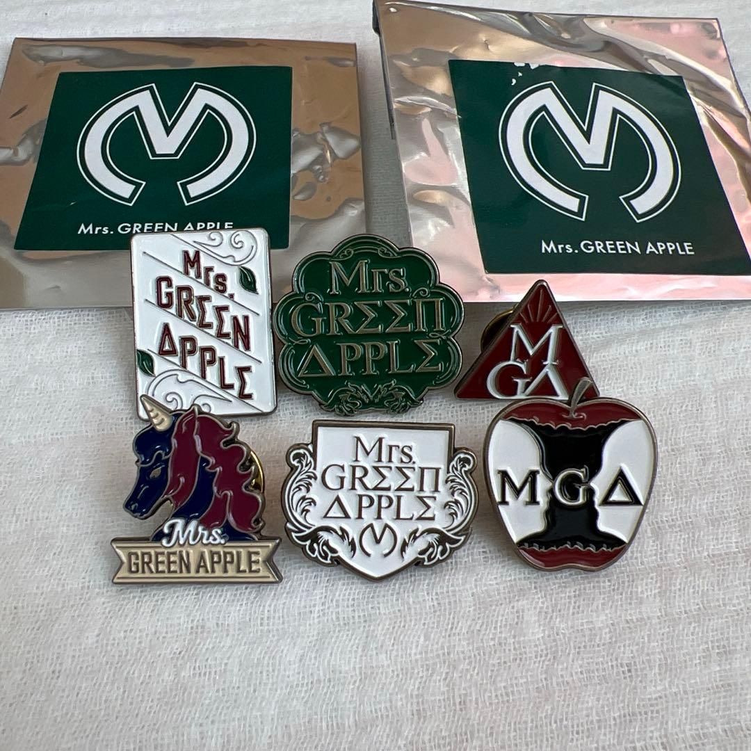 Mrs. GREEN APPLE エデンの園 ピンバッジセット