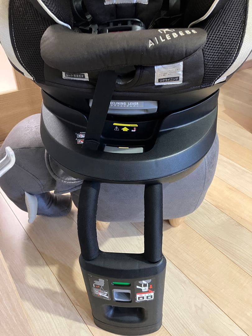 エールベベ クルット3i グランス ISOFIX チャイルドシート 回転式