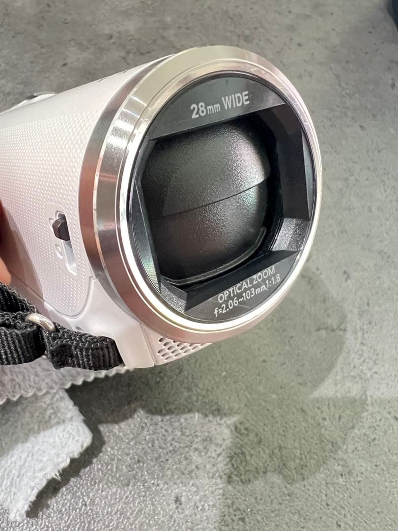 Panasonic HC-V480MS ビデオカメラ バッテリー×3 ケース付き