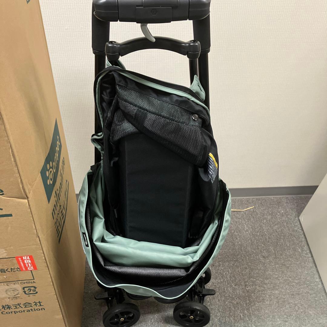 美品　compet コムペット ペットカート　ミリミリライト　アルファ　a
