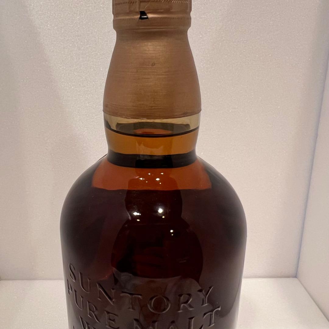サントリー山崎 ピュアモルト 特級 旧4516 760ml 向獅子 ベロアケース