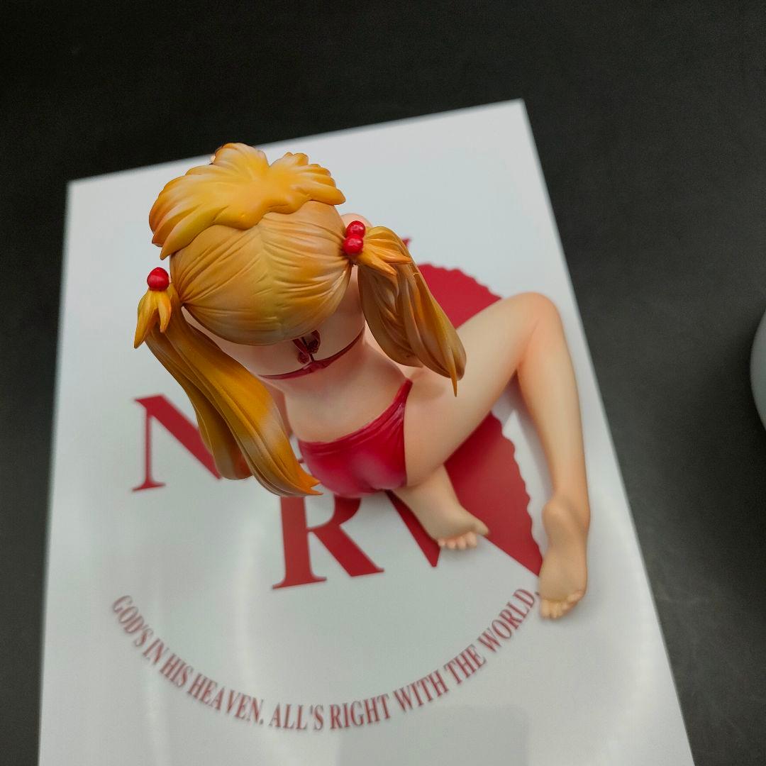 エヴァンゲリオン　式波・アスカ・ラングレー　水着　ガレージキット【全塗装完成品