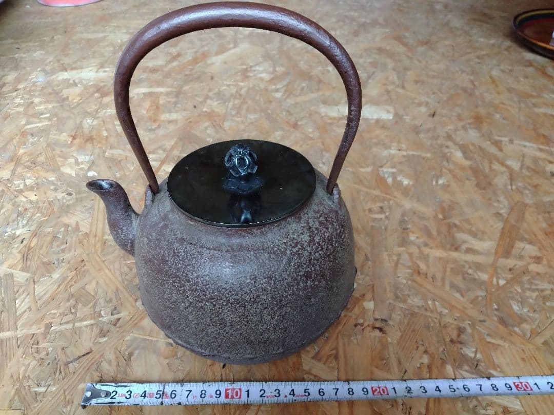 リ*ク様 茶道具鉄瓶　政光製 木箱付き（未使用品）