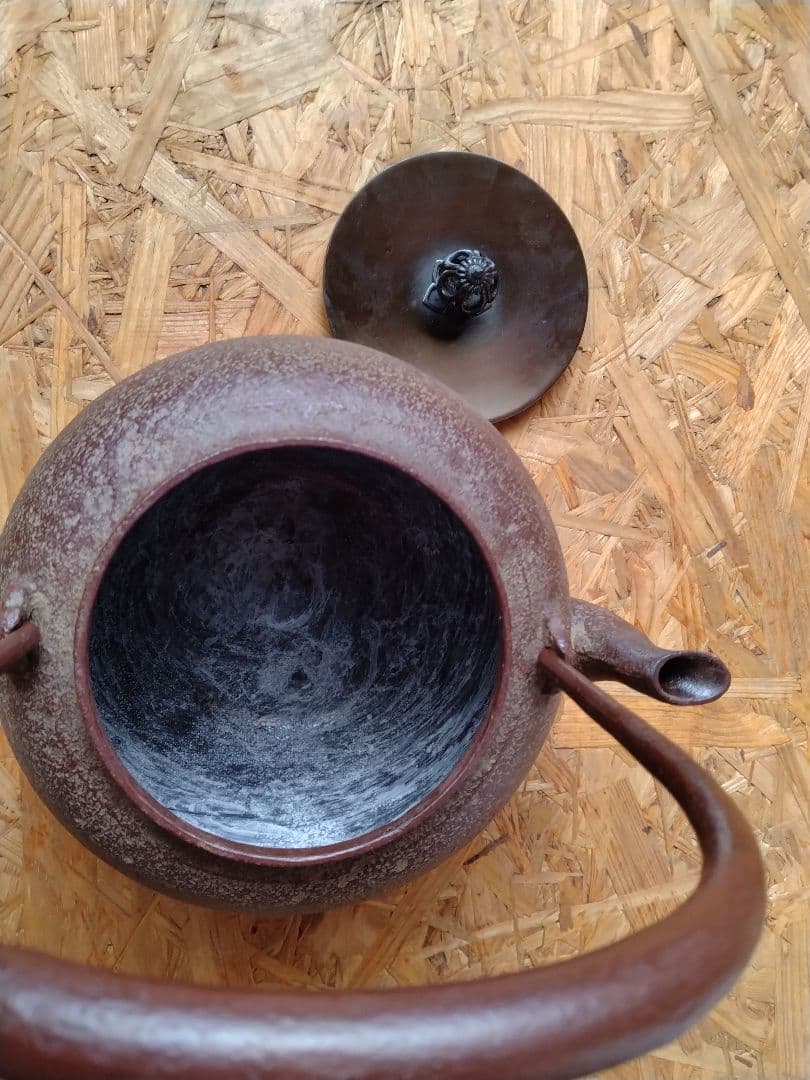 リ*ク様 茶道具鉄瓶　政光製 木箱付き（未使用品）