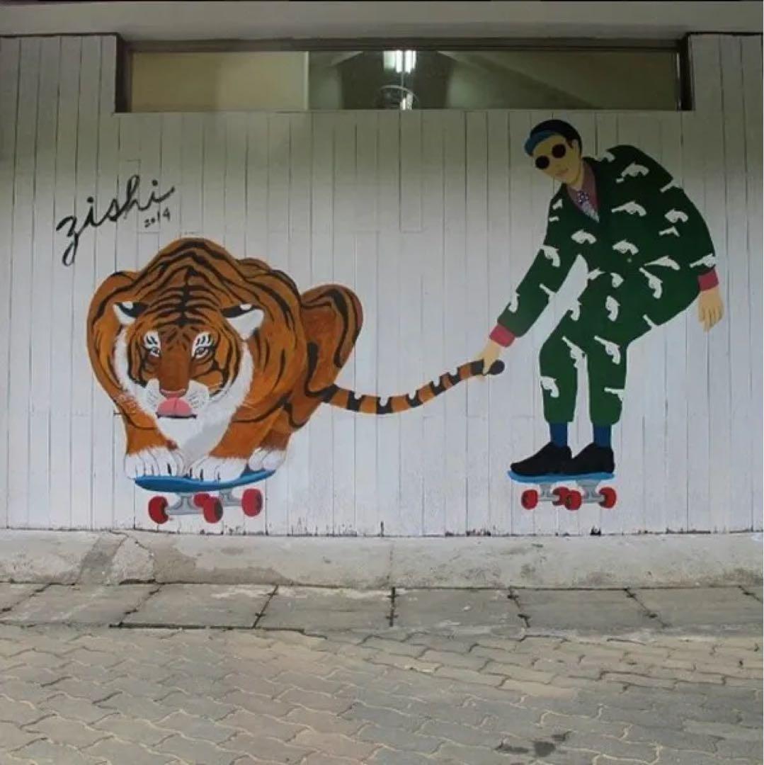 ZISHI シルクスクリーン② COMOLI AURALEE ENNOY