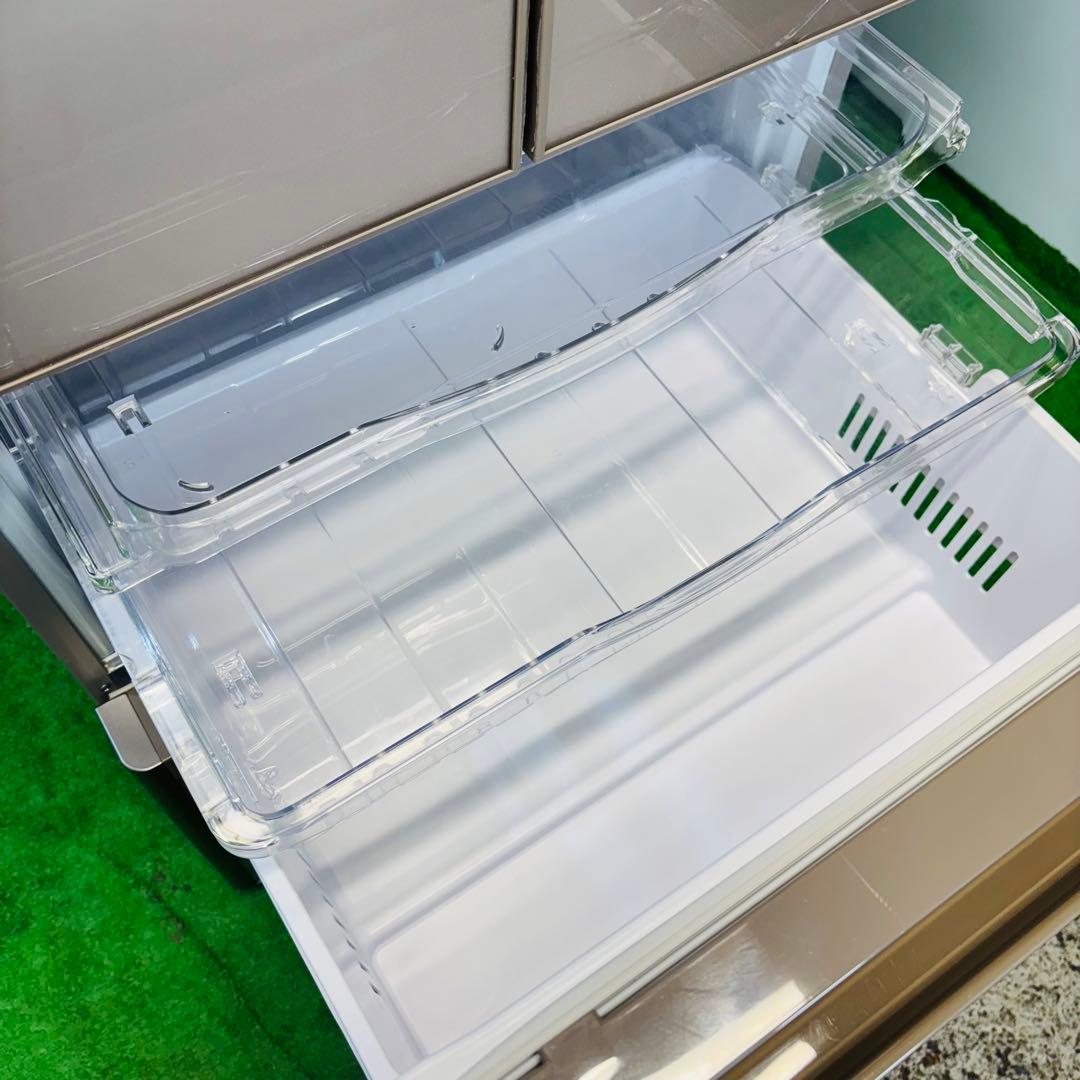 日立 415L 冷蔵庫 大容量 ガラストップ 真空チルド【地域限定配送無料】