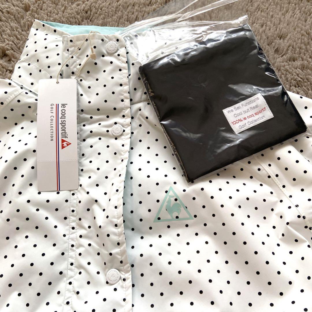 【新品】ルコックゴルフ レインウェア　レックカバー 収納袋　3点セット　M