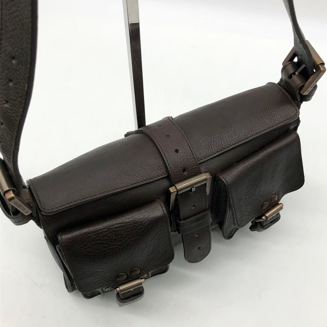 ✨極希少✨マルベリー ワンショルダーバッグ ミニロクサンヌ レザー ブラウン