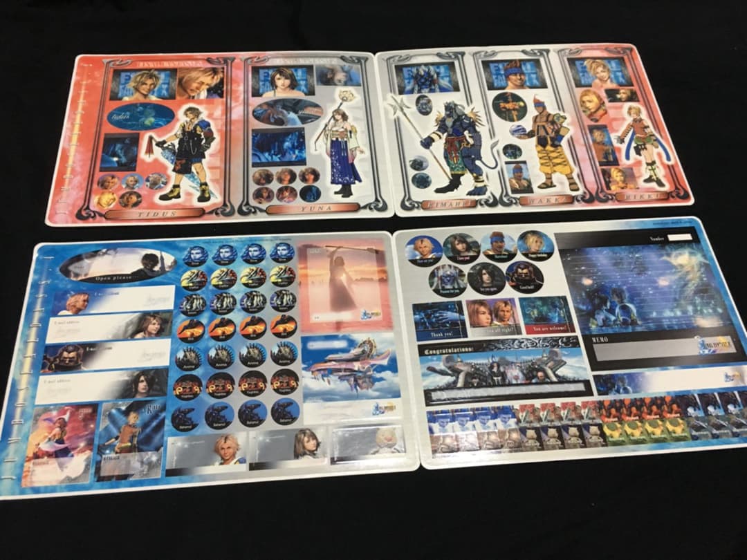 【レア】FF10 ジャンボシールダス 全4種コンプセット【FFX ティーダ】