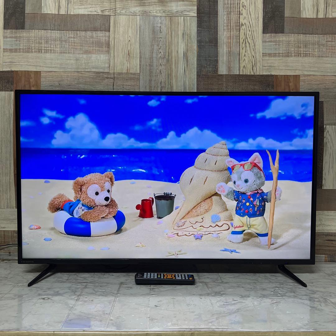 即日受渡❣️全国送料込I-O DATA 4K43型液晶モニタースピーカーリモコン付