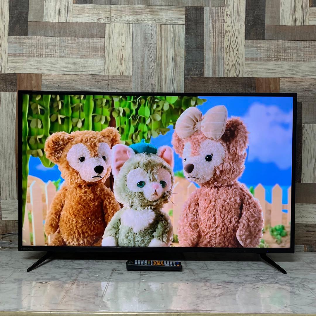 即日受渡❣️全国送料込I-O DATA 4K43型液晶モニタースピーカーリモコン付