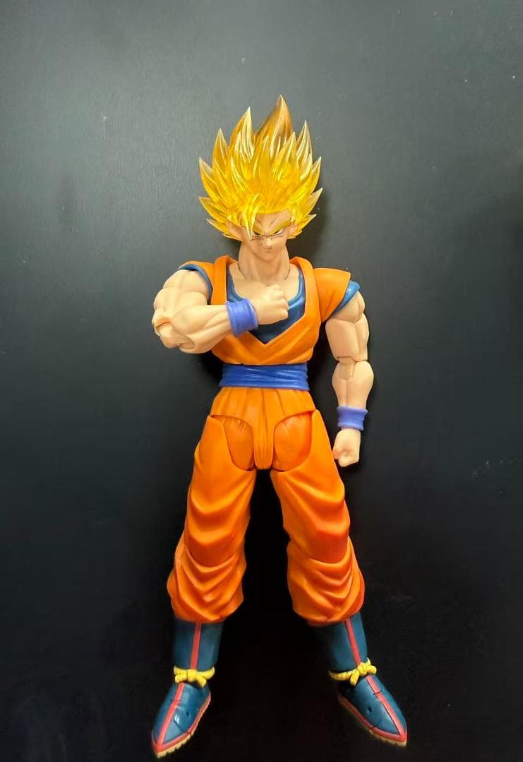 S.H.Figuarts用 孫悟空 スパーサイヤ人2 クリア ヘッドパーツ