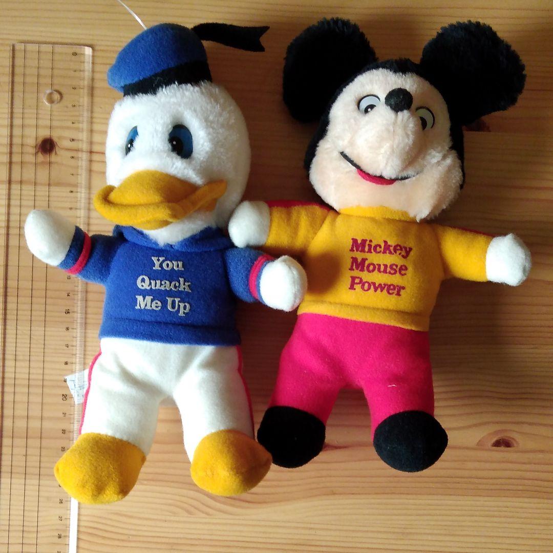 ニッカーボッカー　ぬいぐるみセット　ミッキー＆ドナルド