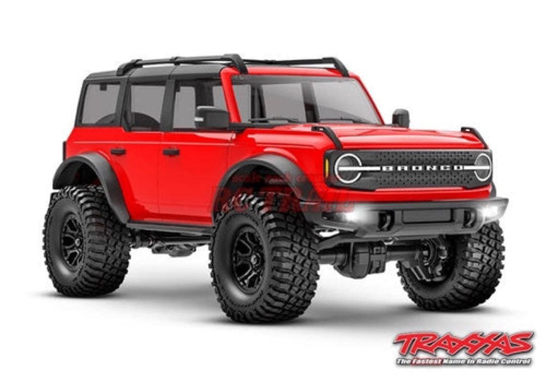トラクサス　1/18　TRX4M　ブロンコ　 97074クローラー-1 レッド