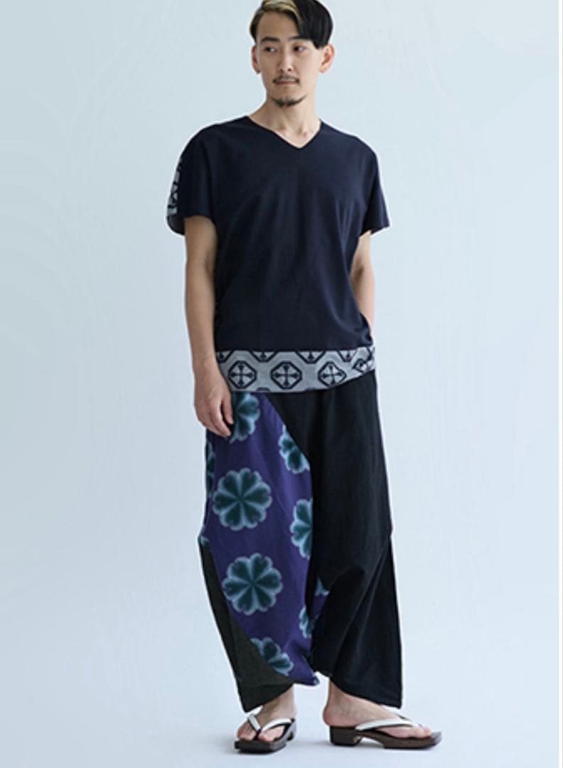 美品　SOU ・SOU 傾衣　伊勢木綿　夏のカブキモノ　男女兼用