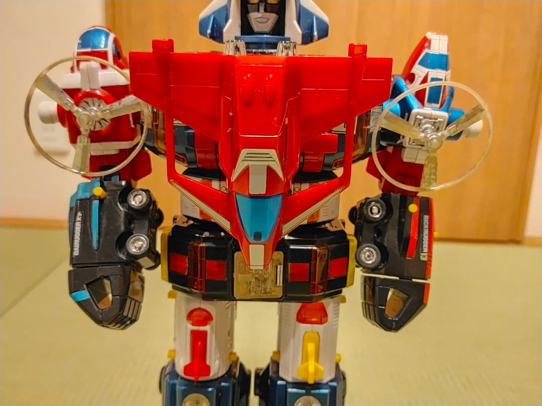 当時物　超合金　ポピー　DX　機甲艦隊ダイラガーXV