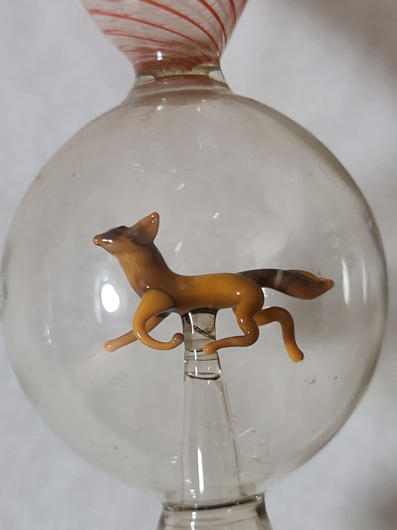 オーストリアアンティークフィギュア入りビミニグラス