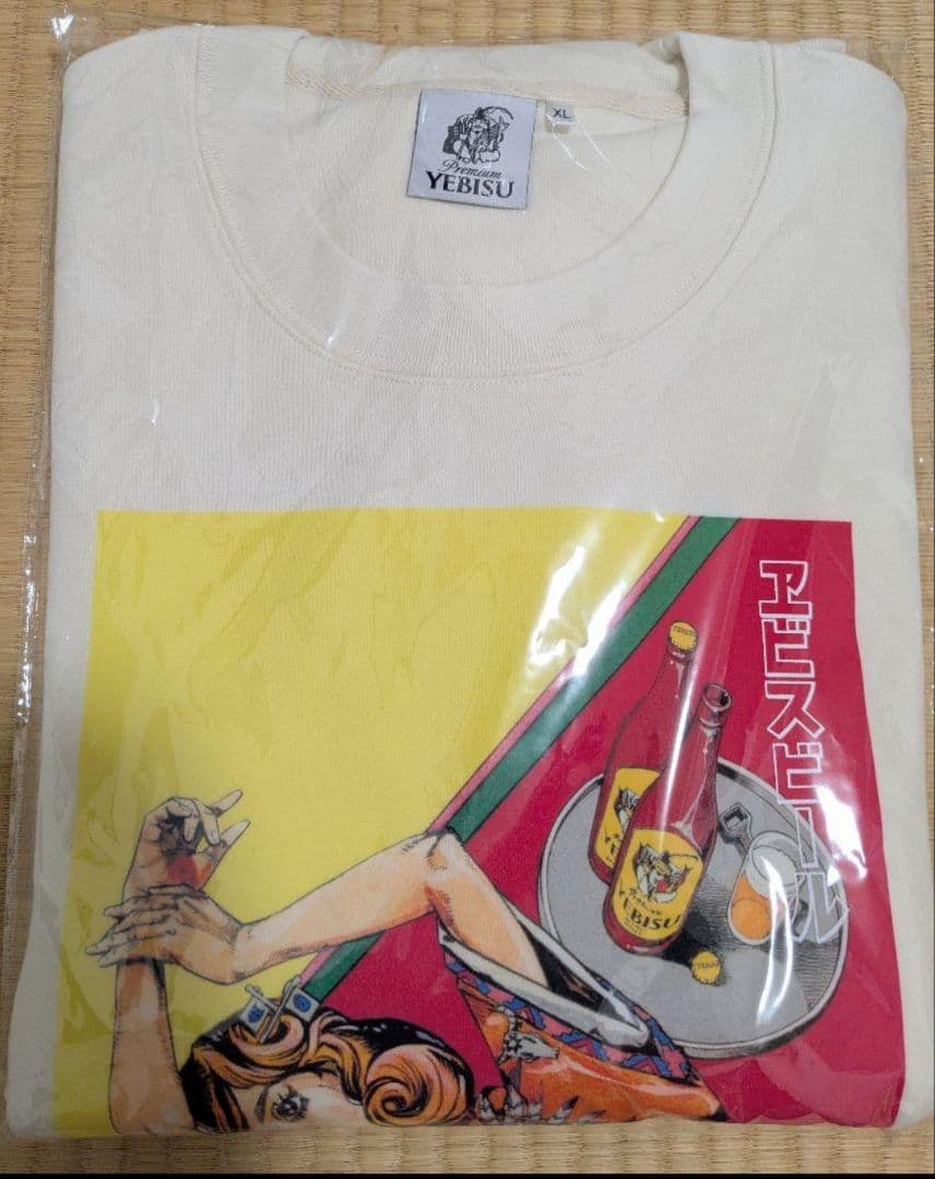 エビスビール×荒木飛呂彦描き下ろしデザイン トレーナー