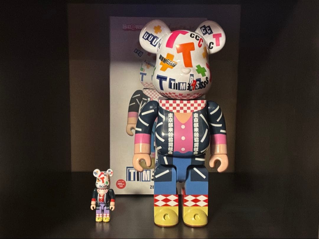 年末セール7日終了　忌野清志郎　タイマーズ　ベアブリック 400 100 %