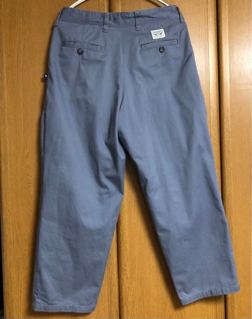 DESCENDANT DC-3 TWILL TROUSERS ツータックチノ