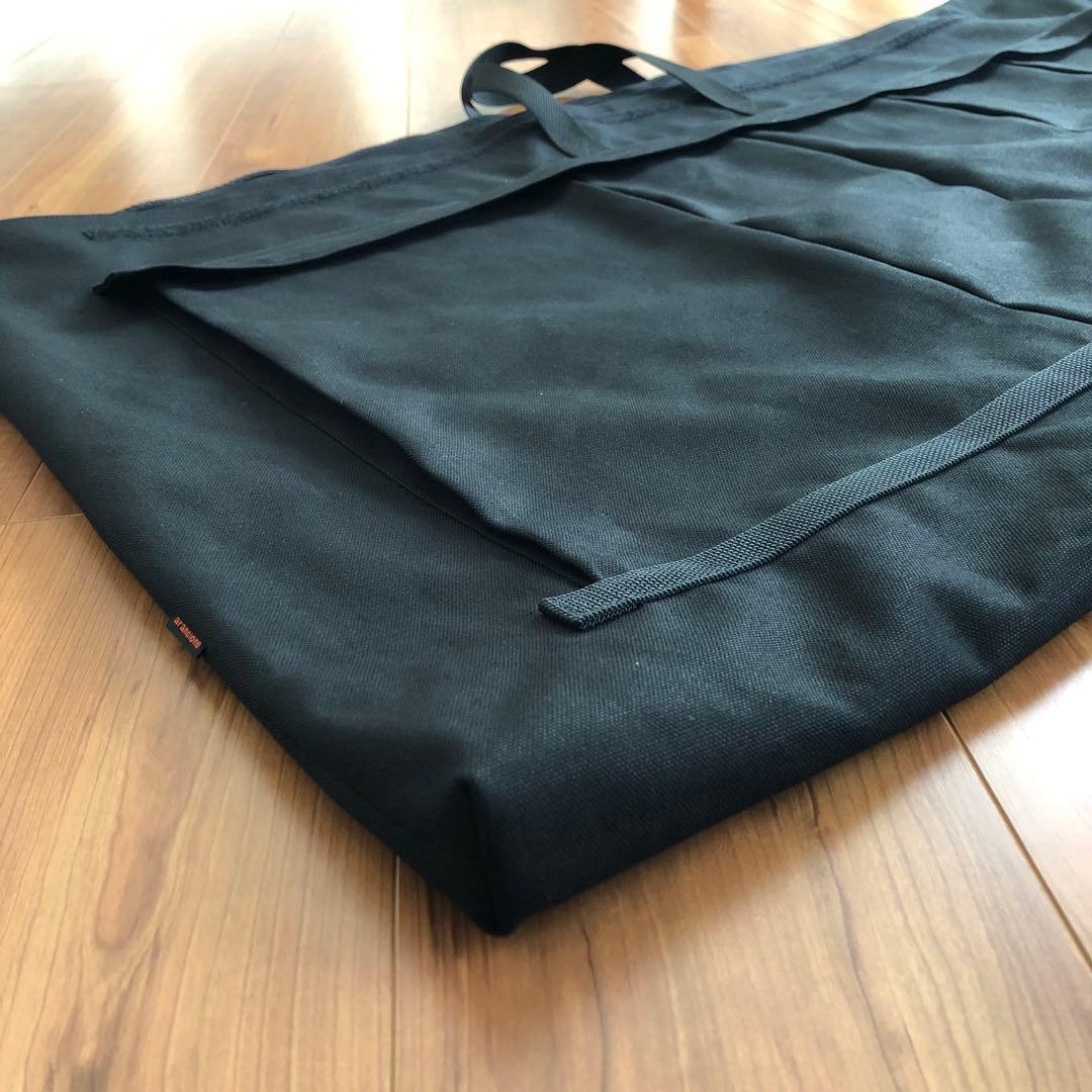 ごん様オーダーノラズフレームwnt1000天板用バッグブラック8号帆布生地他1点