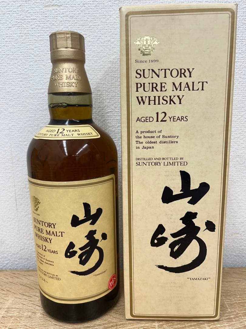 サントリー 山崎　ピュアモルトウイスキー 12年