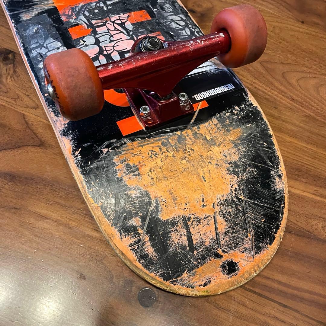 タイトブース　スケボー　コンプリート　スケートボード　スピットファイア　8インチ