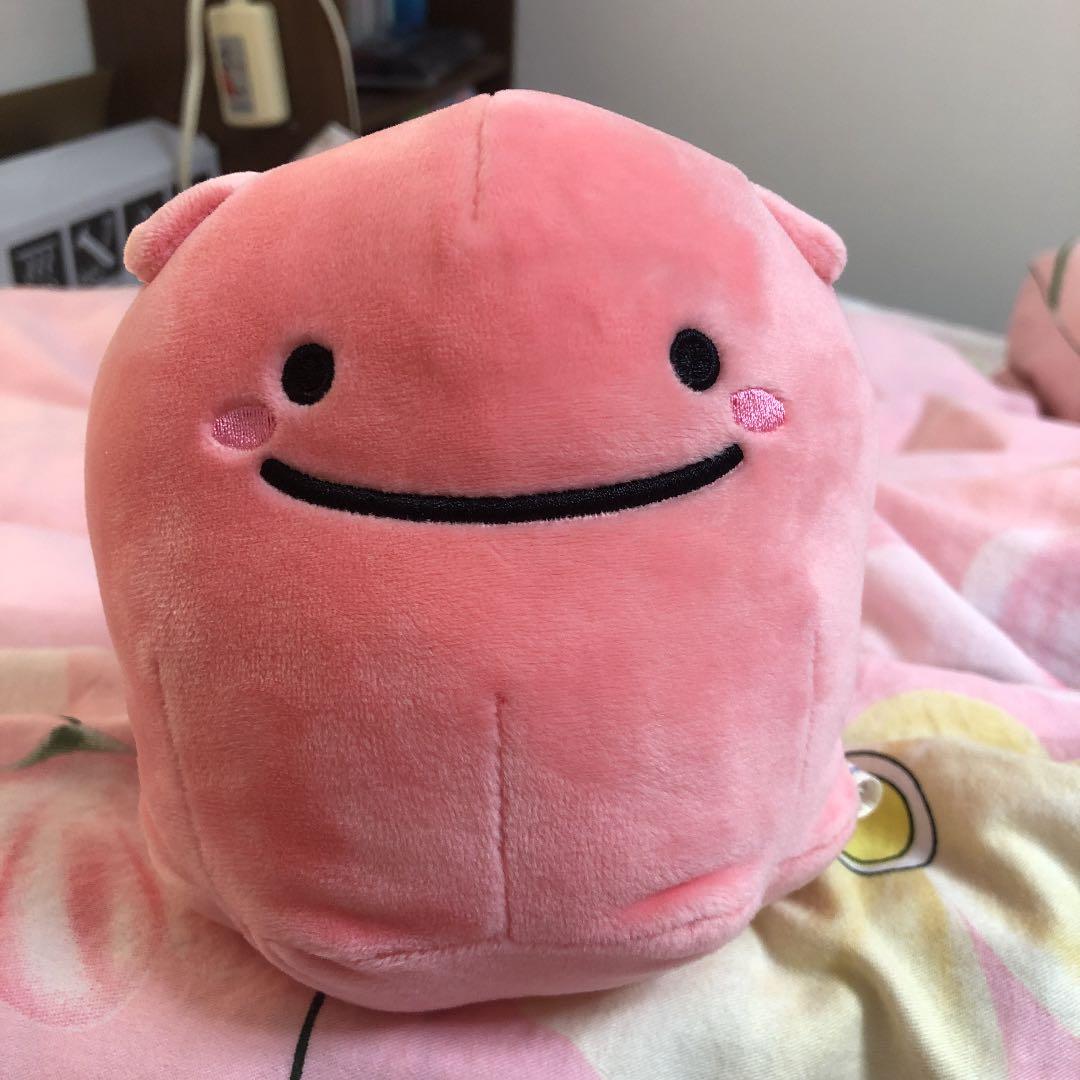 ぬいぐるみ　ピンク　タコ