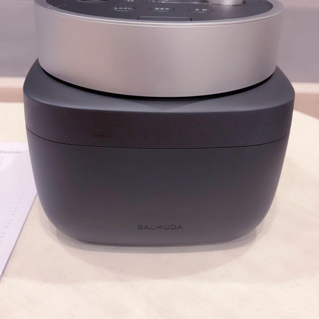【美品】BALMUDA K08A-BK バルミューダ 炊飯器